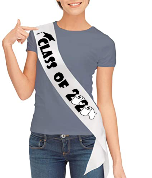 Class of 2020 Senior Sashes | Satin Sashes for Seniors | Senior Photo 2020