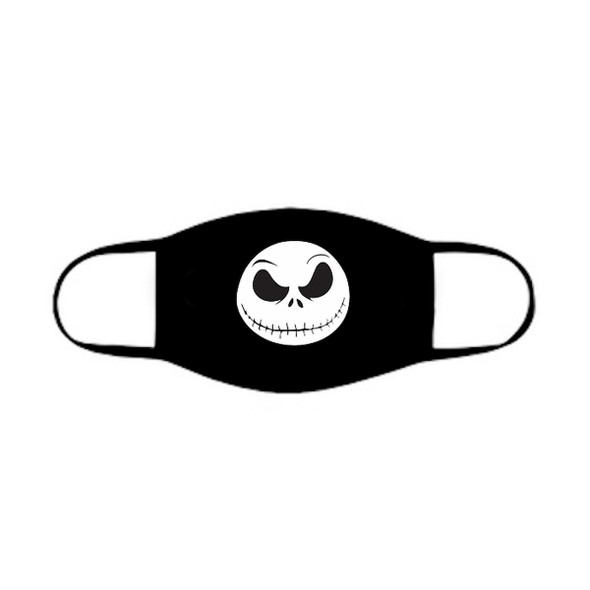 Nightmare Before Christmas Mask  |  Lock Nightmare Before Christmas Mask | Adult Double Ply Soft Cotton 