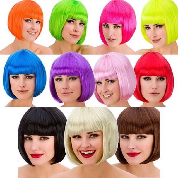 Bob Wigs |  Supermodel Wigs Mix Color  60455 12 PC MINIMUM