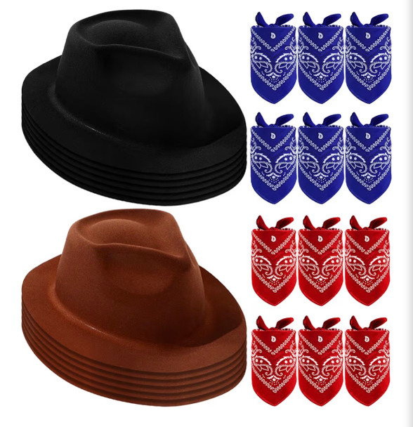Cowboy Kids Party Set Cowboy Party Kit For 6 WS1617A 