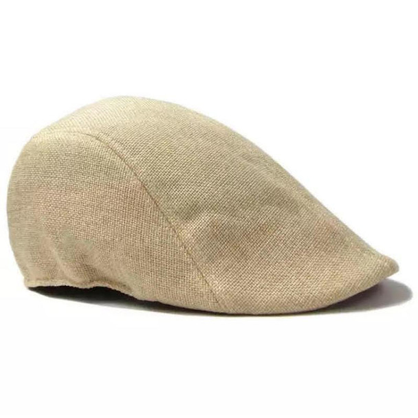 Black Ivy Cap Deluxe Bulk 10+ Colors Available Linen Cotton 22.5"  Adult Standard 1336BL