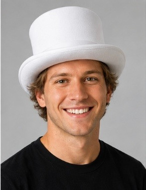 Top Hats Bulk | Top Hats Wholesale | Permafelt in 10 + Colors Adult 22.5" 1350ALL 