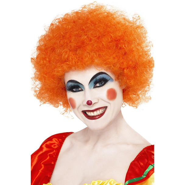 Orange Afro Wig 6013
