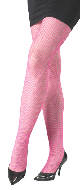 Pink Fishnet Pantyhose 8047