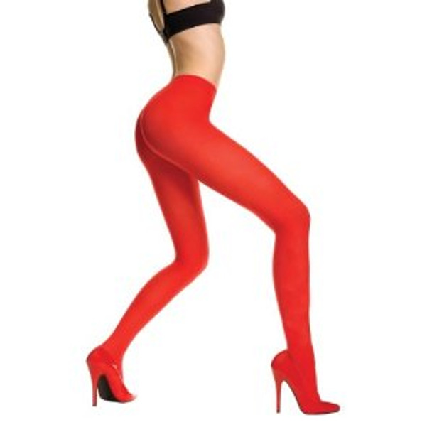 Super Control Top Red Tights Opaque 12 PACK 8064
