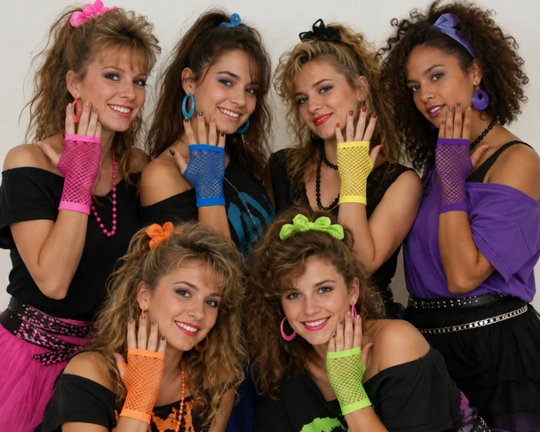 80's Short Fishnet Gloves Variety of Colors 12 PACK