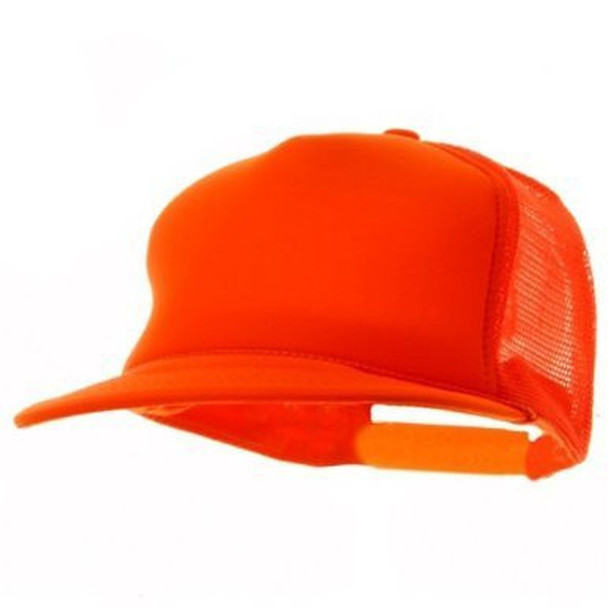 Neon Trucker Caps | Neon Orange | 1465