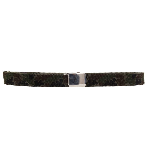 Camo Canvas Adjustable Belt Adjusts to 44-46" Size 2212