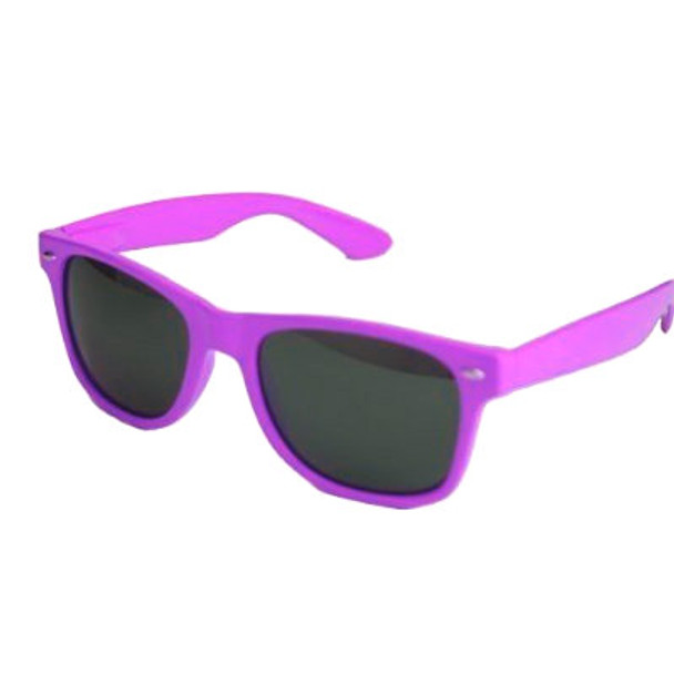 Purple Sunglasses |  Iconic 80's Style | 12 PACK Adult Size 1055