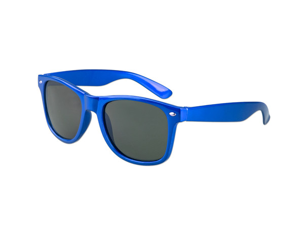 Royal Blue Sunglasses | Iconic 80's Style |  Adult Size 1076