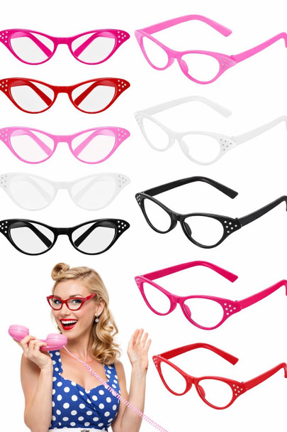 Cateye Glasses Bulk Cateye Sunglasses Wholesale w/ Rhinestones 7082