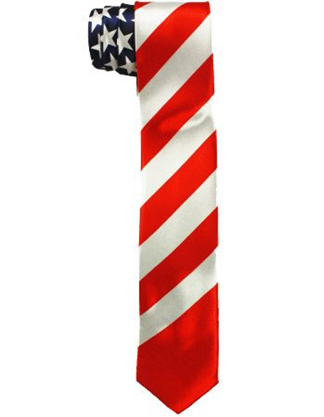 American Flag Ties Bulk | American Flag Ties |  2.25" Wide Standard   6802