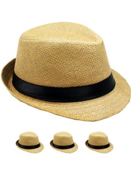 12 PACK Boys Fedora | Kids Fedora | Wholesale Child Hats | 1558D