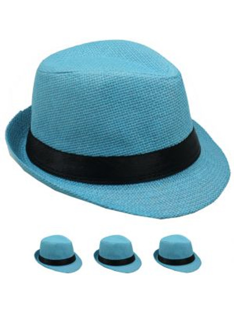 Bulk Kids Gangster Hats | Kids Fedora | Wholesale Child Hats | 1558D