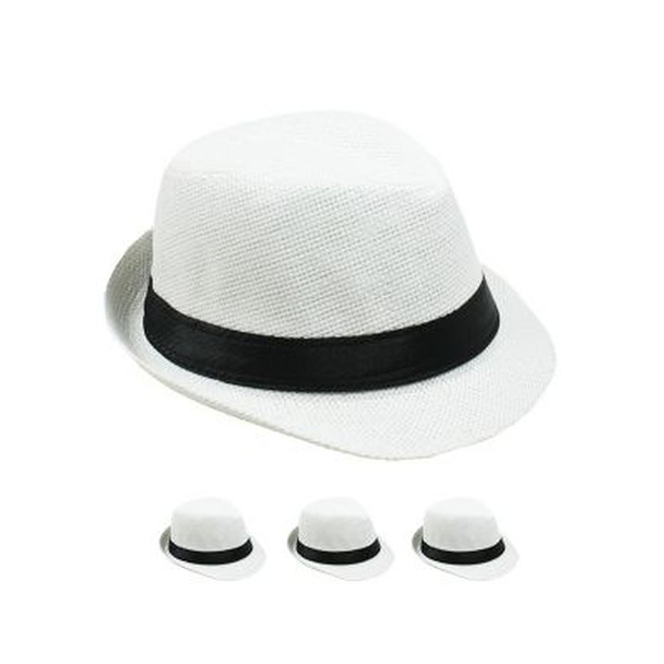 Bulk Kids Gangster Hats | Kids Fedora | Wholesale Child Hats | 1558D