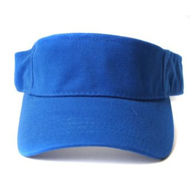 Adjustable Sports Visor Royal Blue 5814