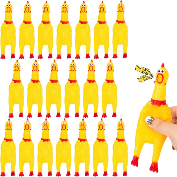Squawking Rubber Chicken XLARGE 12" 1787 