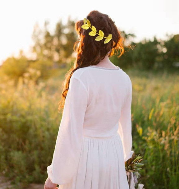 Gold Laurel Roman Headband 24 PACK 1709