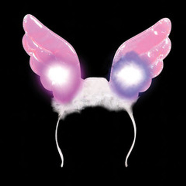 LED Angel Wing Headband 1877