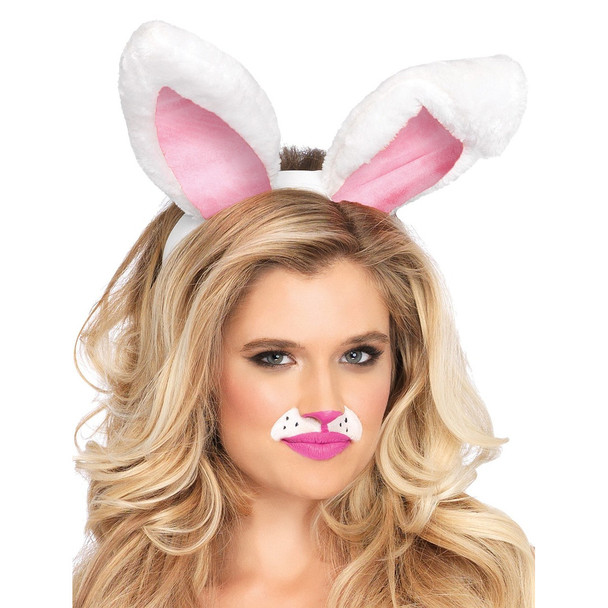 Bunny Ears Easter White/Pink 1671 