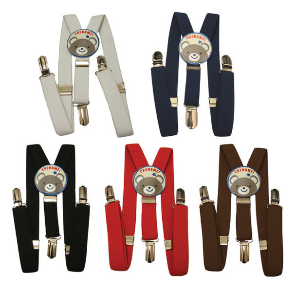 12 PACK Child Suspenders Mix Colors 1295A