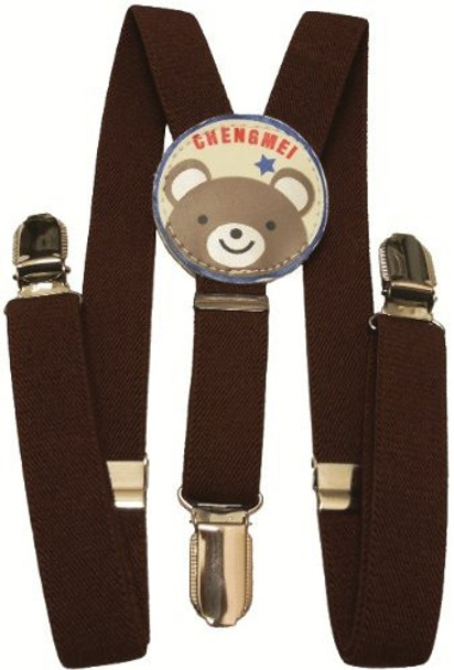 Brown Child Suspenders 30" Standard Size 1299