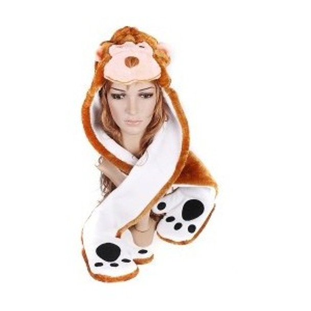 Long Monkey Hat with Paws 5875