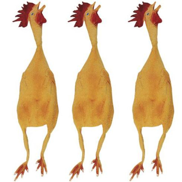 Wholesale Rubber Chickens Bulk | JUMBO 12 PACK 1784