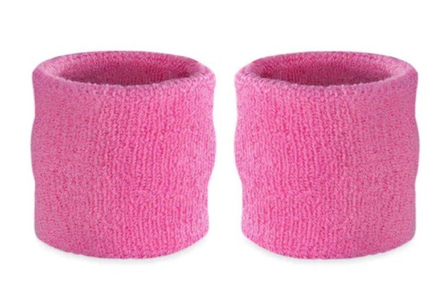 Terry Wristband Pink - 3075 Piece Packed