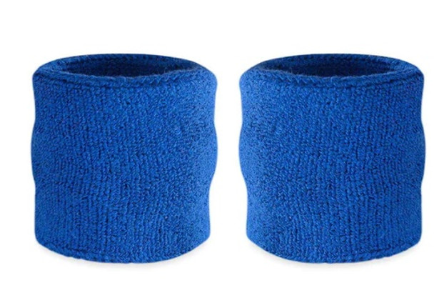 Royal Blue Terry Wristband by Piece - 3080