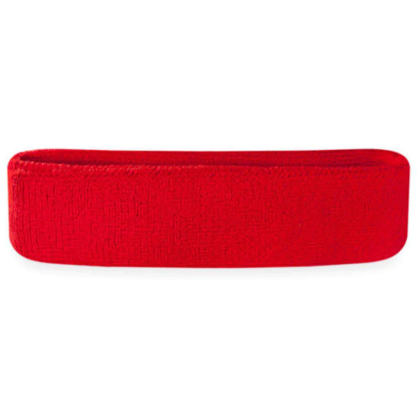 Red Terry Cool Headbands 3097