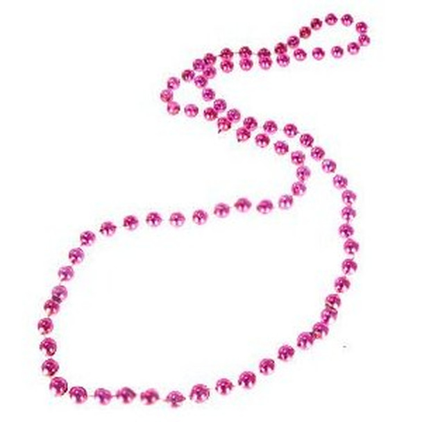 Bachelorette Hot Pink Party Beads 12 PK Bulk 6544