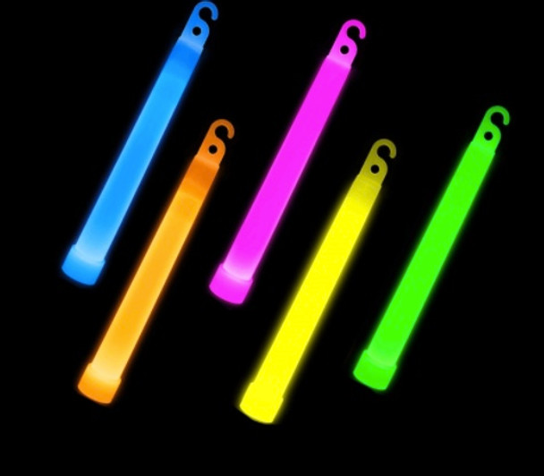 Emergency Glow Sticks | PREMIUM 6" Lasts Up to 12 Hours - 10 PACK-9036