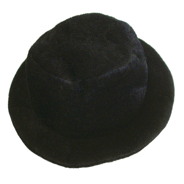 Mini Top Hat Black with Clips Inside 1353A