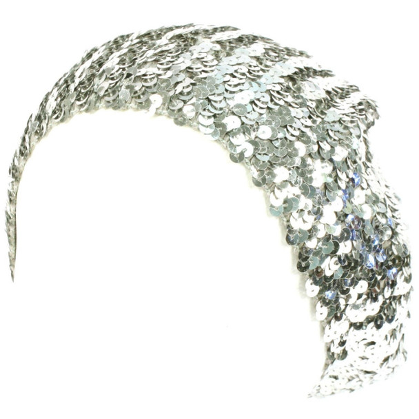 Silver Sequined Sparkle Berets 1378