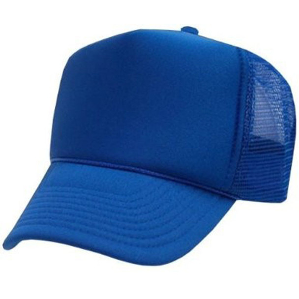 Royal Blue Trucker Caps  12 PACK 1584