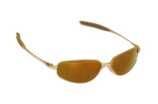 Sports Sunglasses Fishing Gold Half Frame/Gold Lens 1125