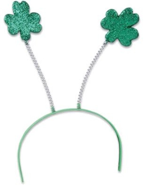 St. Patricks Day Green Shamrock Head Bopper 12 PACK 1872