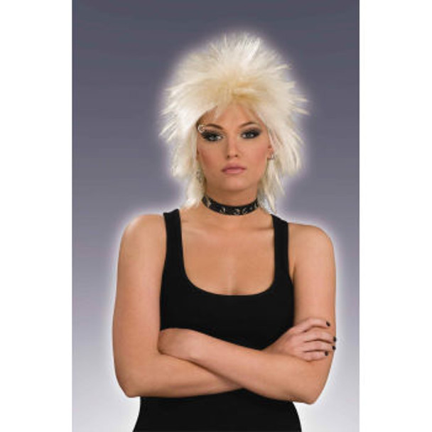 80's Blonde Punk Rocker Billy Idol Costume Short Wig 6085