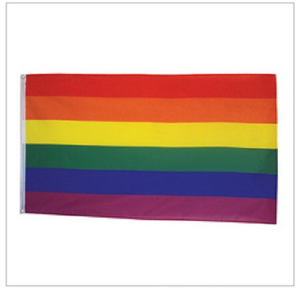 12 PACK  Wholesale Rainbow Gay Pride Flags 3' X 5' FT 9102