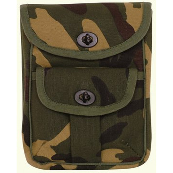 2 Pocket Ammo Pouch Wallet Camouflage 3351