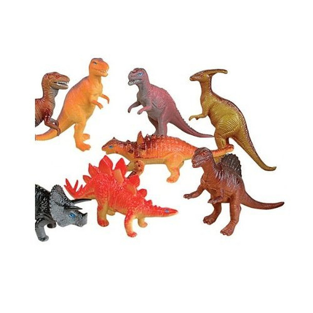 12 PACK Dinosaurs Bulk 6 " Jumbo Size 9127