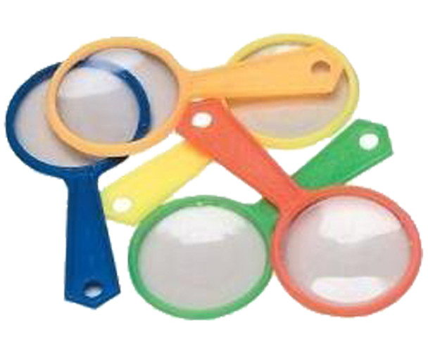 Colorful Magnifying Glasses 12 PACK 1764
