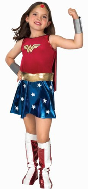 DC Comics Wonder Woman Child Costume 4717S-4717L