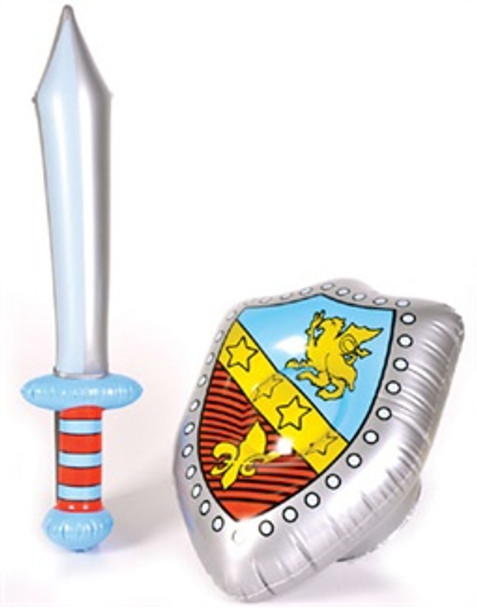 Inflatable Costume Accessory Knight Sword & Shield Set 1778