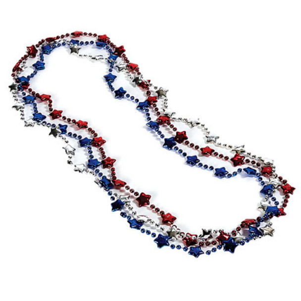 4th of July Star Beads 6523