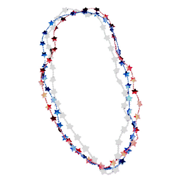 4th of July Star Beads 6523