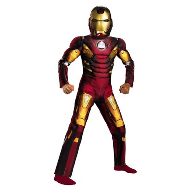 Avengers Iron Man Mark 7 Muscle Light Up Child Costume