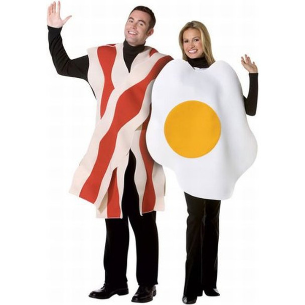 Bacon and Eggs Couples Costume