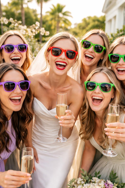 80's Style Iconic Sunglasses |  Adult Mixed Colors 1050D